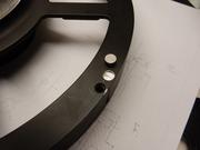 Steel push screw plate