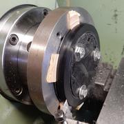 Milling the centering ring